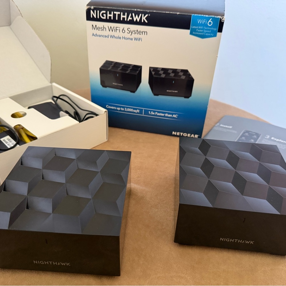 Netgear Nighthawk Black WiFi 6 Router System
